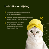 Chomi Pets - Hond &amp; Kat - klitten Spray - Detangling - 200ml -  langharige vachten - Milde geur - Glansspray