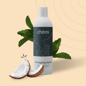 Chomi Pets - Hond &amp; Kat - klitten Spray - Detangling - 200ml -  langharige vachten - Milde geur - Glansspray
