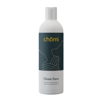 Chomi Pets - Hond &amp; Kat - Clean Face - 200ml - Ogen - Gezicht - Traanstrepen - Traanbuis - Traanafscheiding
