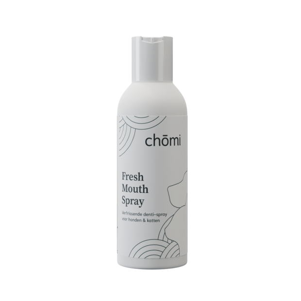 Chomi Pets - Honden &amp; Katten Mondspray - Mondspray Hond Slechte Adem - Verzacht Tandplak en Tandsteen van Honden en Katten - Honden verzorging - Katten Verzorging - 100ml