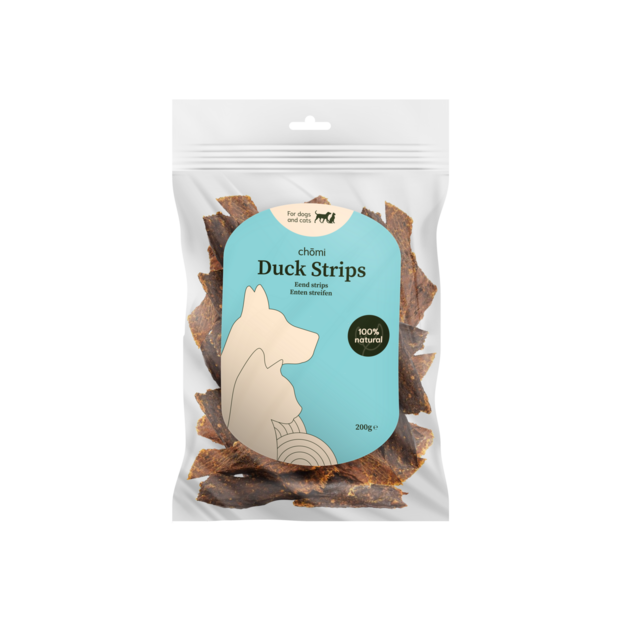 chomi eend trainer snack hond en kat